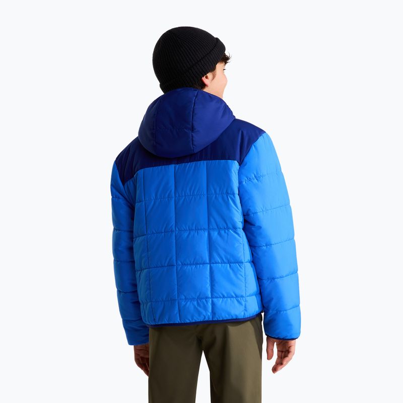 Šilta striukė vaikams The North Face Reversible Shasta FZ Hooded active blue/bol 3