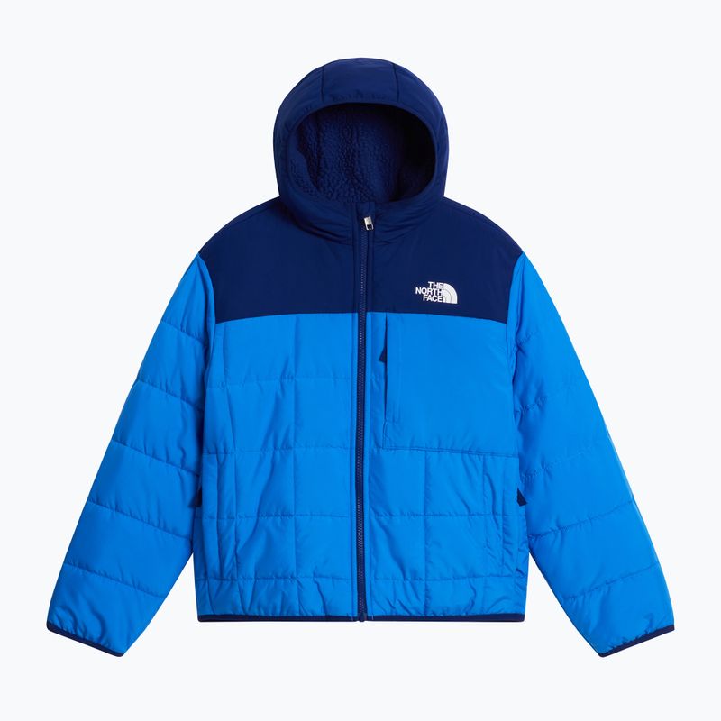 Šilta striukė vaikams The North Face Reversible Shasta FZ Hooded active blue/bol 6
