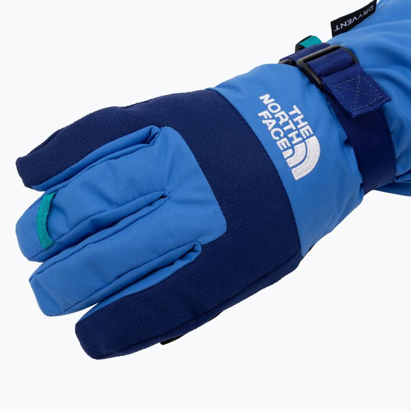 Vaikiškos slidinėjimo pirštinės The North Face Montana bold blue/active blue 3