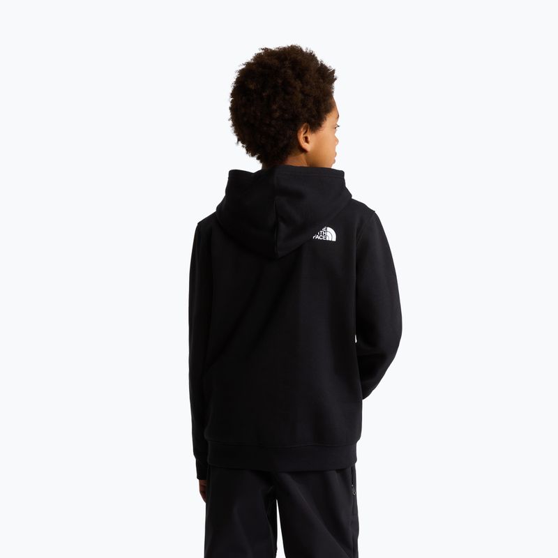 Vaikiškas džemperis The North Face Essential Drew Peak Hoodie tnf black 5