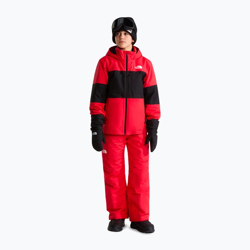 Vaikiškos slidinėjimo kelnės The North Face Freedom Insulated elevation red 2