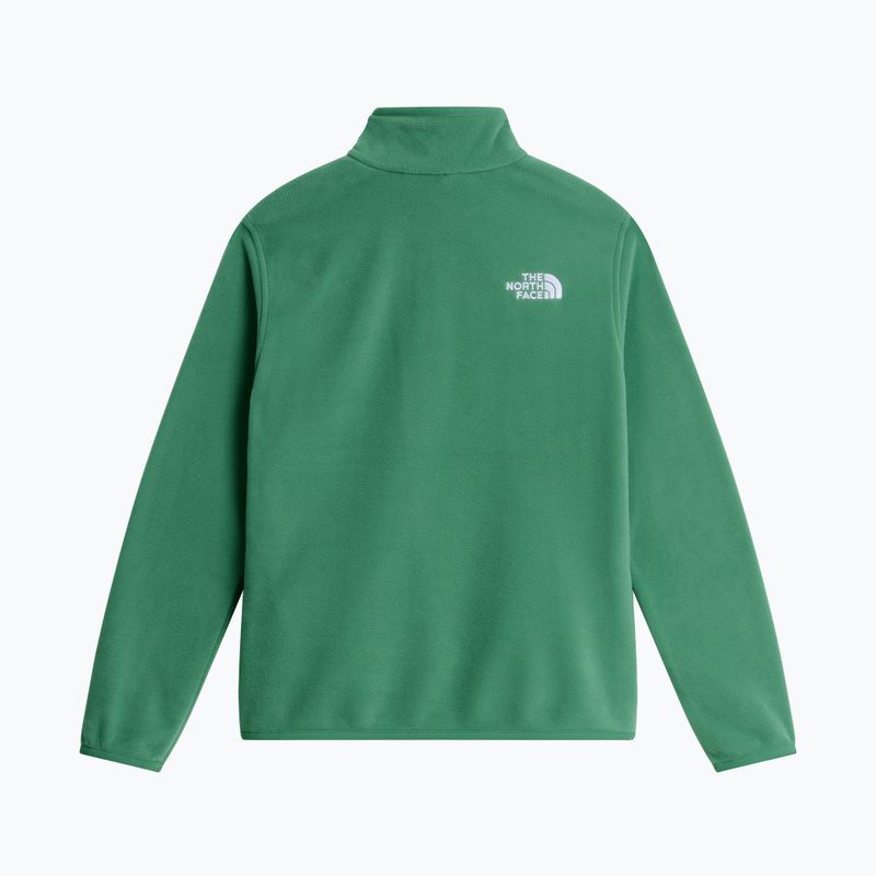 Vaikiškas flisinis džemperis The North Face Teen Glacier 1/4 Zip dimmed algae 5