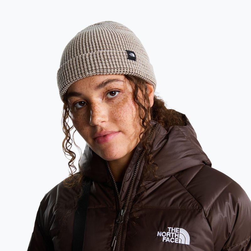 Žieminė kepurė The North Face Fisherman Beanie timeless taupe 3