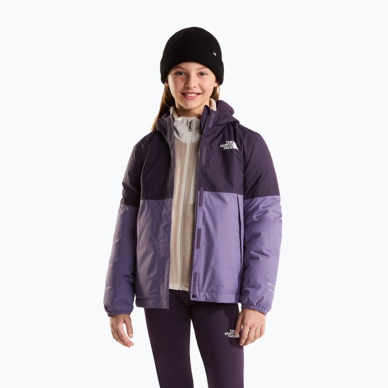 Vaikiška lietaus striukė The North Face Warm Antora Rain endless dusk/grounded plum 4