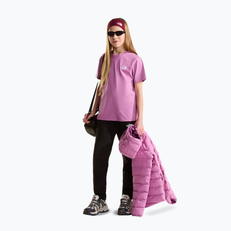 Vaikiški marškinėliai The North Face Evolution Simple Dome SS Tee hushed lavender 2