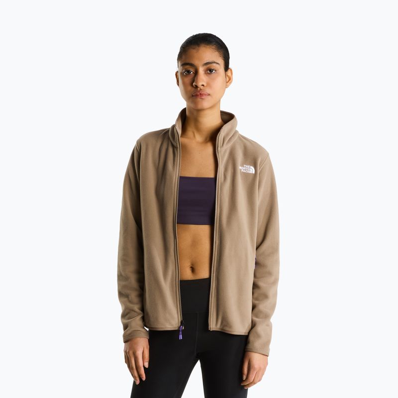 Vyriškas flisinis džemperis The North Face Glacier Fleece garnet 4