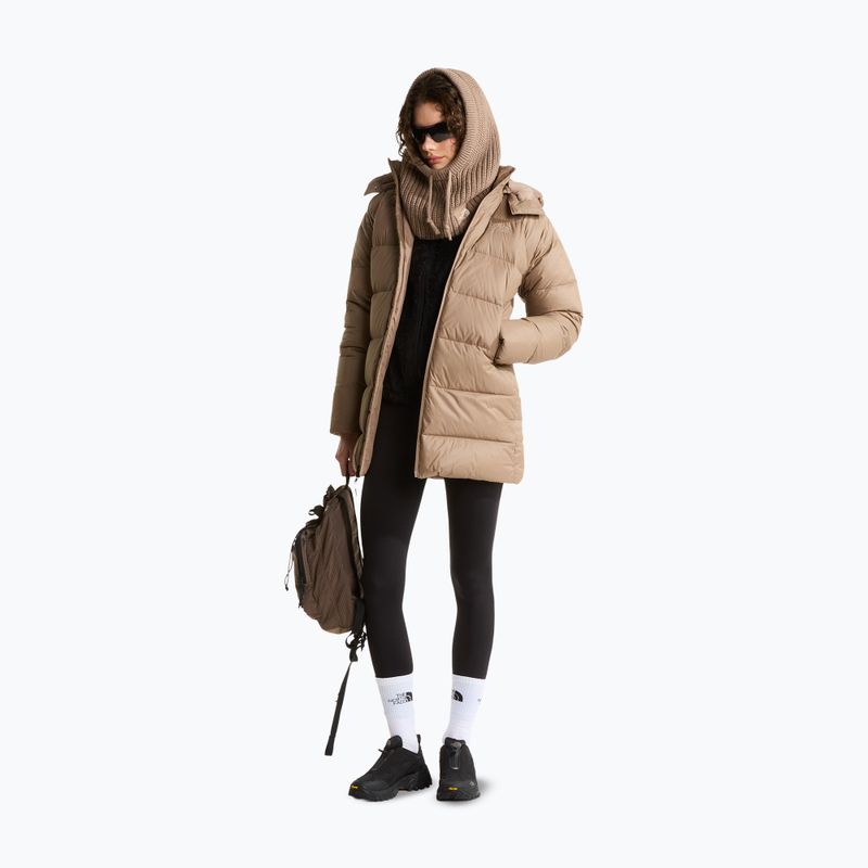 Moteriškas pūstas paltas The North Face Hydrenalite City Down Hooded garnet 2
