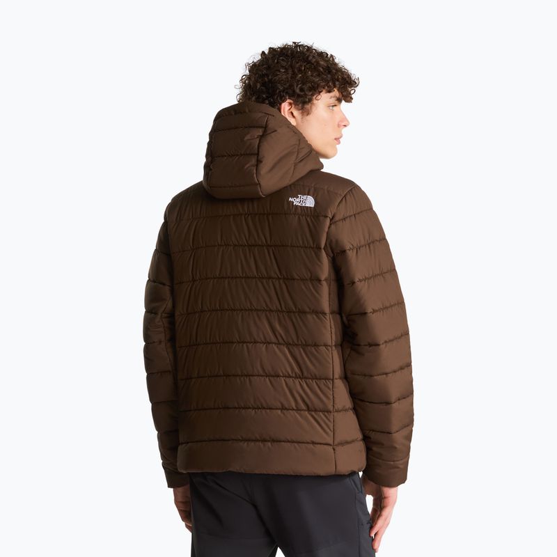 Vyriška pašiltinta striukė The North Face Aconcalgia Hooded dark chestnut 3
