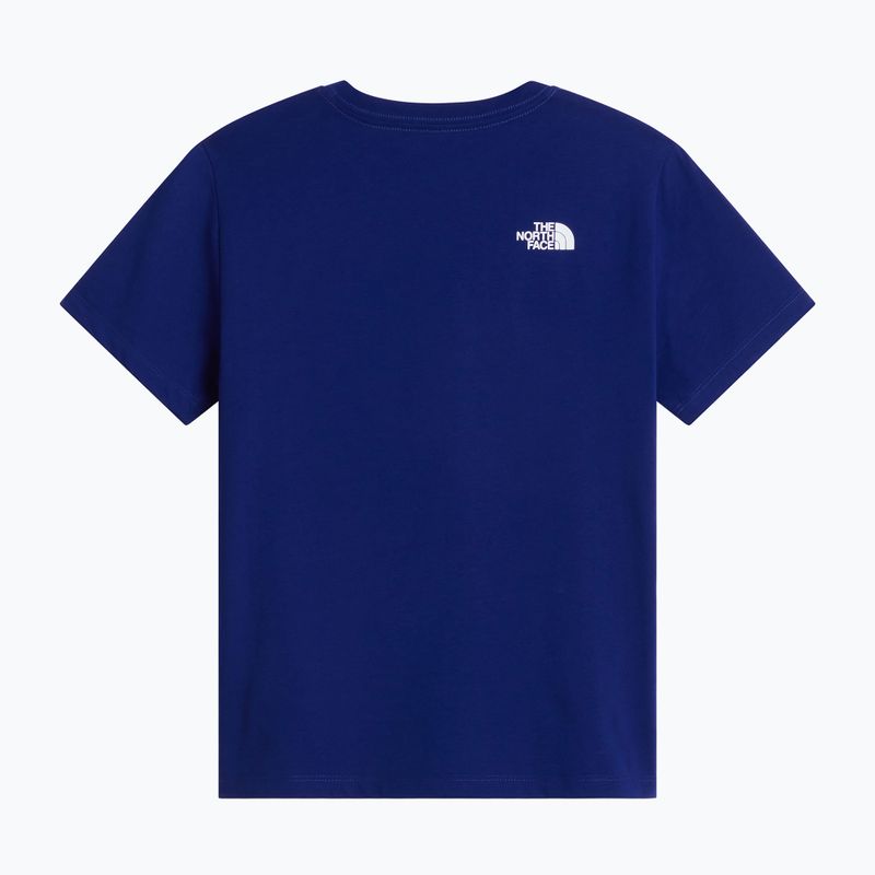 Vaikiški marškinėliai The North Face Evolution Half Dome SS Tee bold blue 2