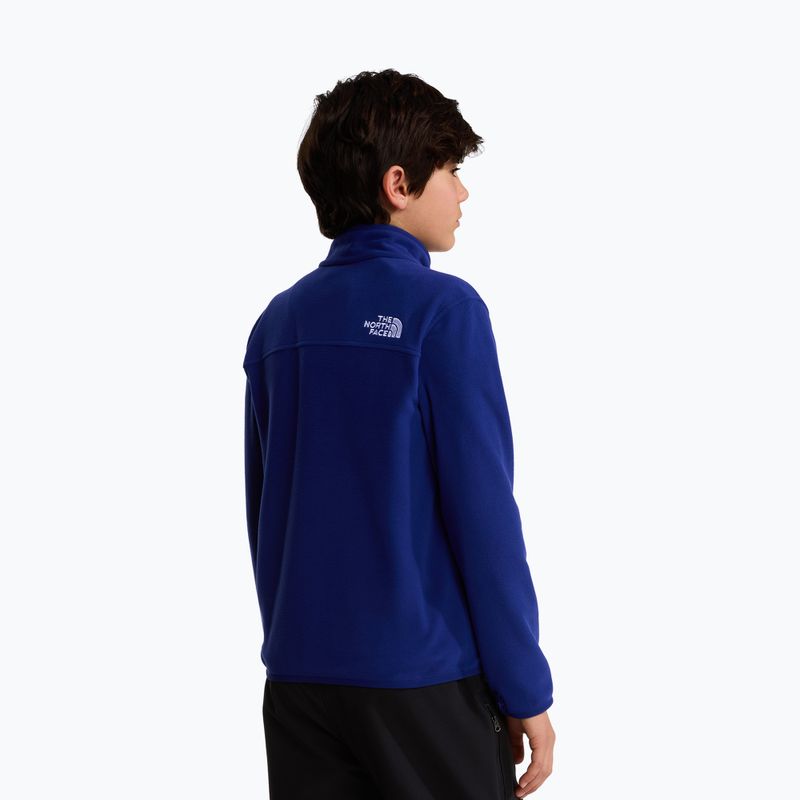 Vaikiškas flisinis džemperis The North Face Glacier Full Zip bold blue 3