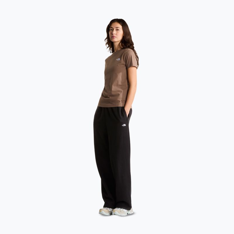 Moteriški marškinėliai The North Face Evolution Simple Dome Slim SS garnet 2