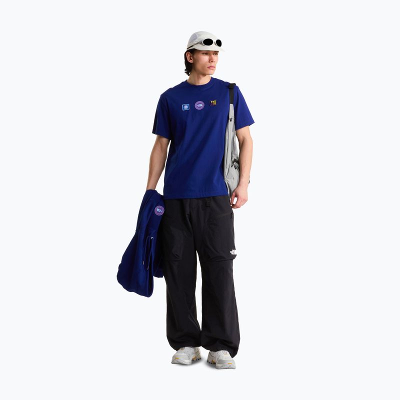 Vyriški marškinėliai The North Face Explorer Badges RLX Tee Graphic bold blue 2