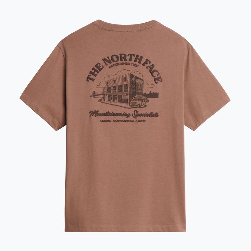 Marškinėliai The North Face OG Store RLX Tee Graphic garnet 5