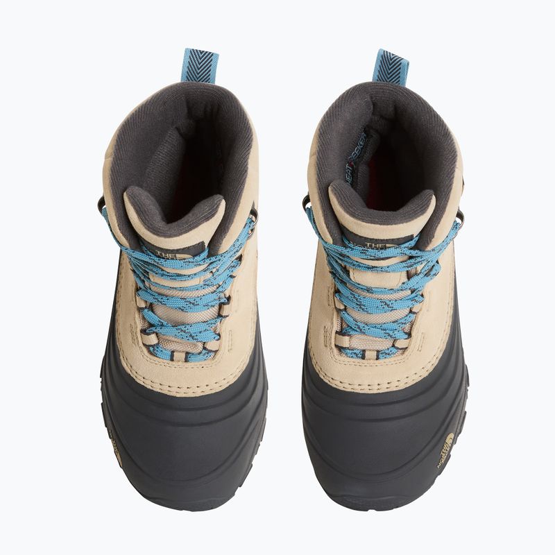 Vaikiški sniego batai The North Face Chilkat V Lace Wp timeless taupe/pale teal 4