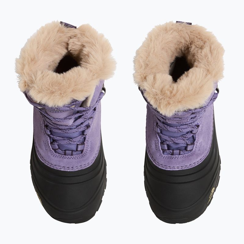 Vaikiški sniego batai The North Face Shellista V Lace Wp grounded plum/endless dus 4
