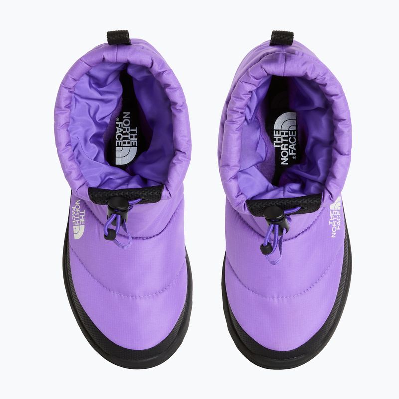 Vaikiški sniego batai The North Face Nse Traction Bootie Wp elevation purple/tnf black 4