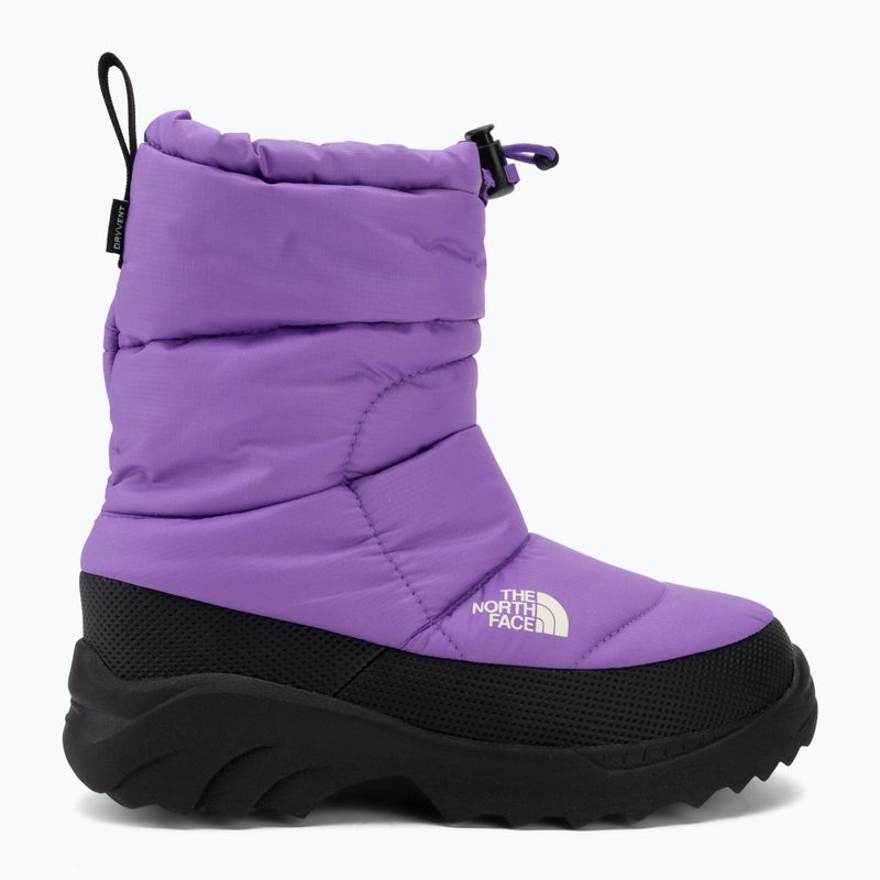 Vaikiški sniego batai The North Face Nse Traction Bootie Wp elevation purple/tnf black 2