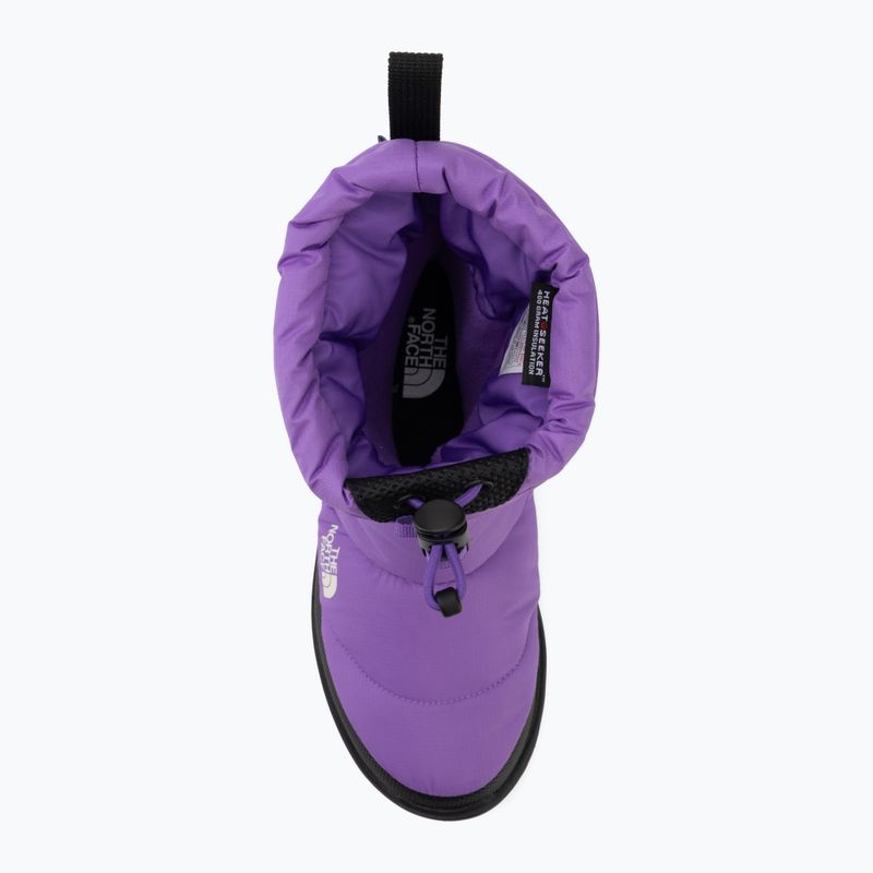 Vaikiški sniego batai The North Face Nse Traction Bootie Wp elevation purple/tnf black 5