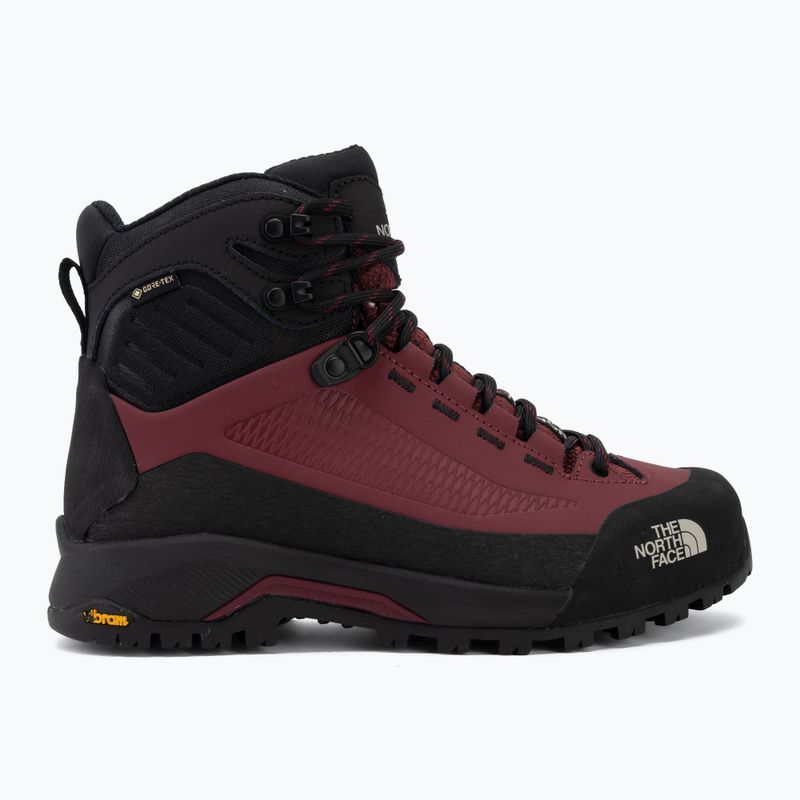 Moteriški priėjimo prie trasų batai The North Face Verto Alpine Mid GTX burgundy crush/tnf black 2