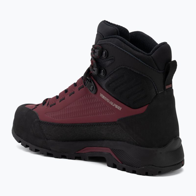 Moteriški priėjimo prie trasų batai The North Face Verto Alpine Mid GTX burgundy crush/tnf black 3