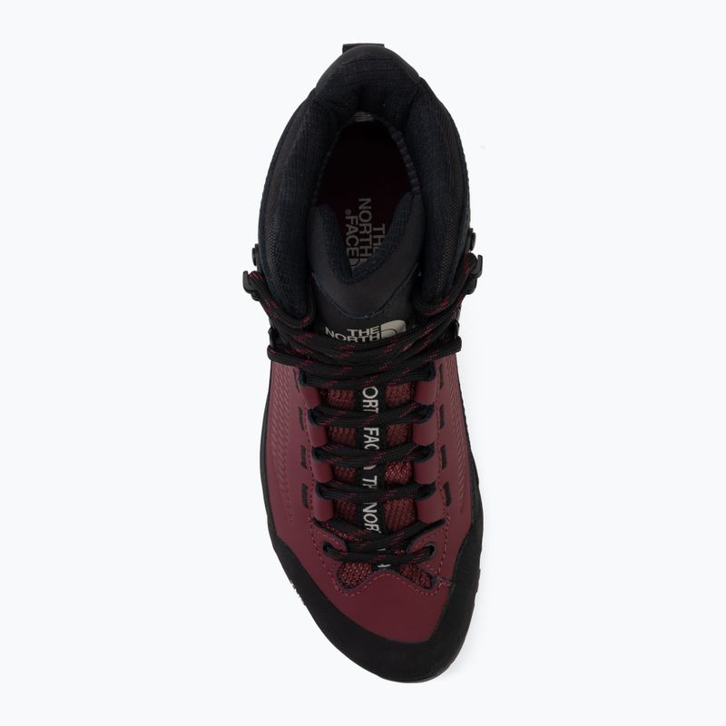 Moteriški priėjimo prie trasų batai The North Face Verto Alpine Mid GTX burgundy crush/tnf black 5