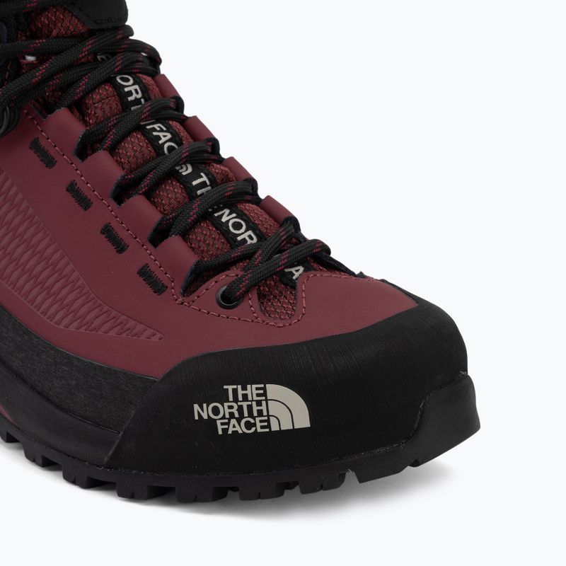 Moteriški priėjimo prie trasų batai The North Face Verto Alpine Mid GTX burgundy crush/tnf black 7