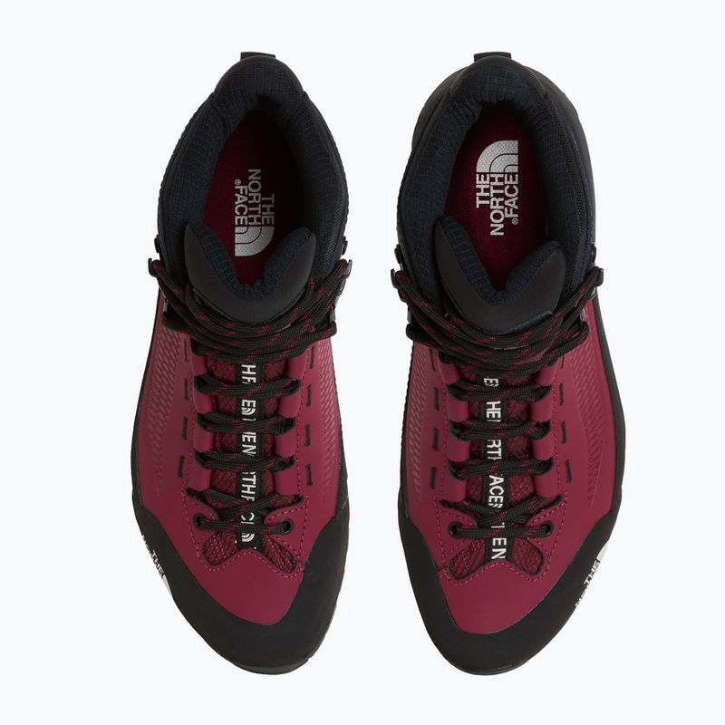 Moteriški priėjimo prie trasų batai The North Face Verto Alpine Mid GTX burgundy crush/tnf black 3