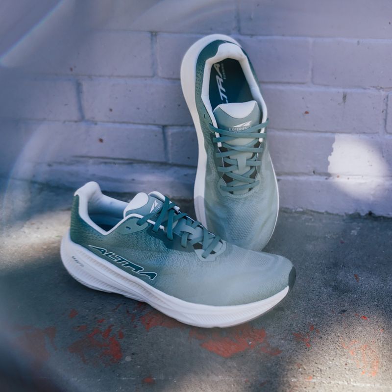 Vyriški bėgimo batai Altra Experience Flow 3 green milieu/sea pine/grey 5