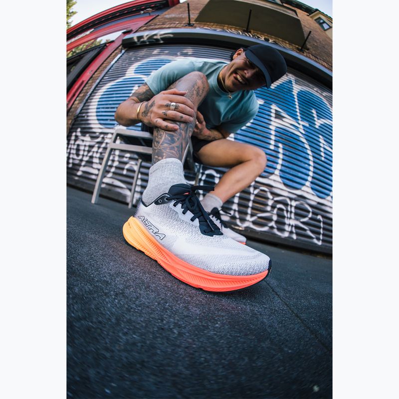 Vyriški bėgimo batai Altra Experience Flow 3 white/black/orange pop 6