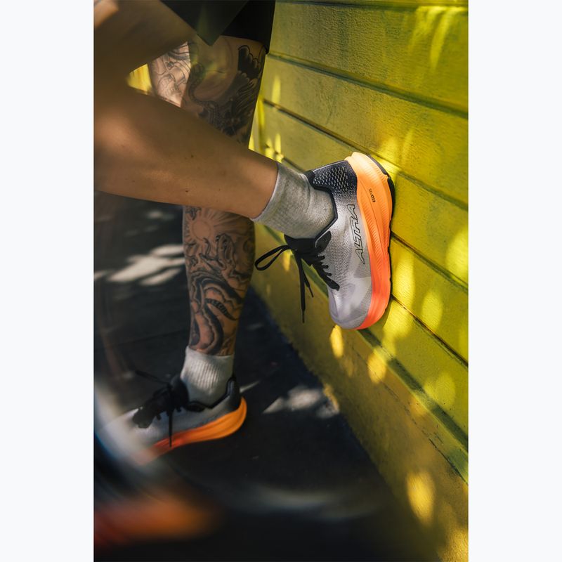 Vyriški bėgimo batai Altra Experience Flow 3 white/black/orange pop 7