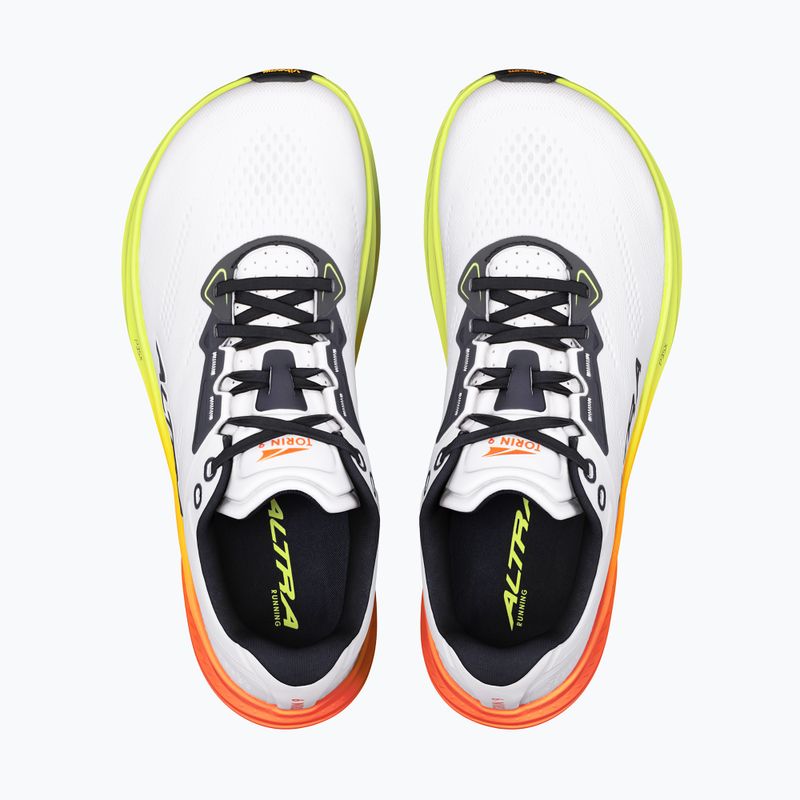 Vyriški bėgimo batai Altra Torin 9 white/black/safety yellow 3