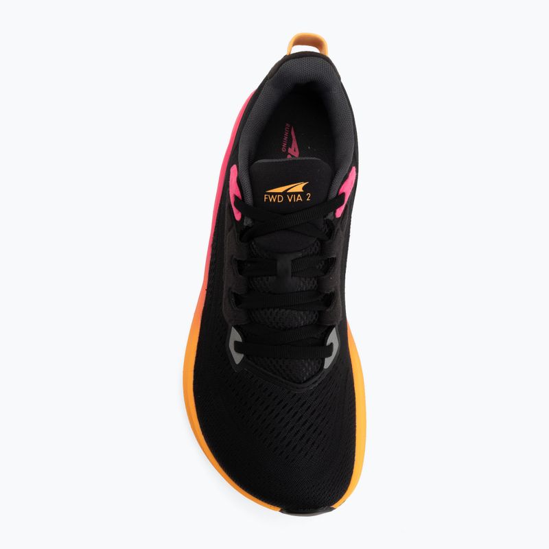 Moteriški bėgimo batai Altra FWD Via 2 black/silver/pink 5