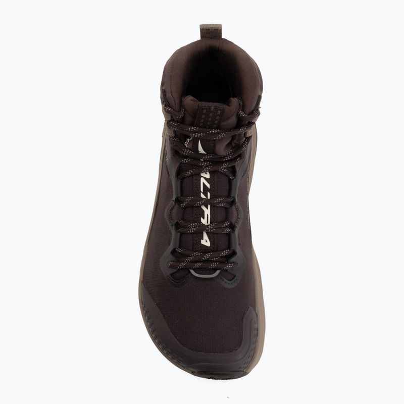 Vyriški bėgimo batai Altra Olympus 7 Mid GTX chocolate brown/brown 5