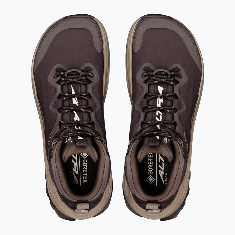 Vyriški bėgimo batai Altra Olympus 7 Mid GTX chocolate brown/brown 3