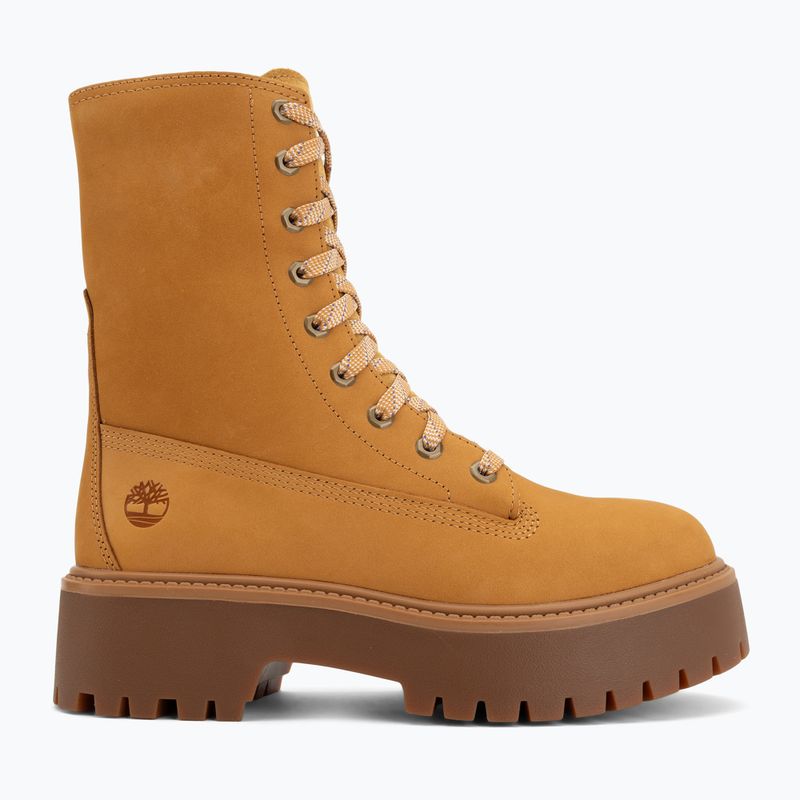 Moteriški batai Timberland Stone Street Mid Lace Up wheat nubuck 2