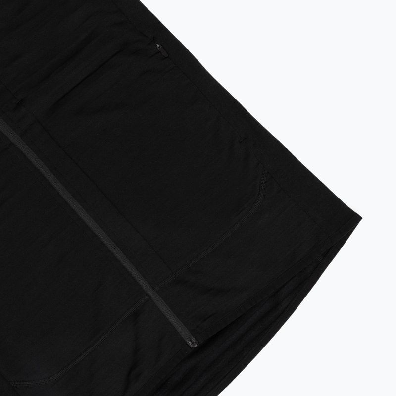 Moteriškas žygio džemperis Icebreaker Merino 300 Realfleece Descender Zip Hoodie black 5