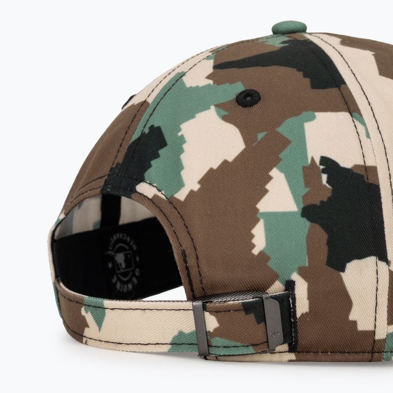Kepuraitė su snapeliu 47 Brand Detroit Tigers Digital Star CLEAN UP brown 4