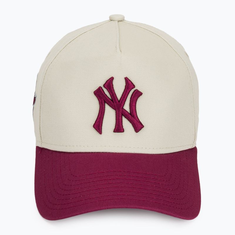 Kepuraitė su snapeliu New Era WS Patch Eframe New York Yankees light beige 2