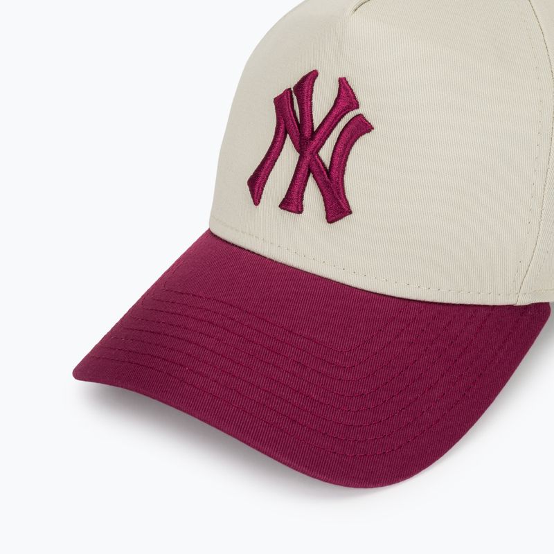 Kepuraitė su snapeliu New Era WS Patch Eframe New York Yankees light beige 3