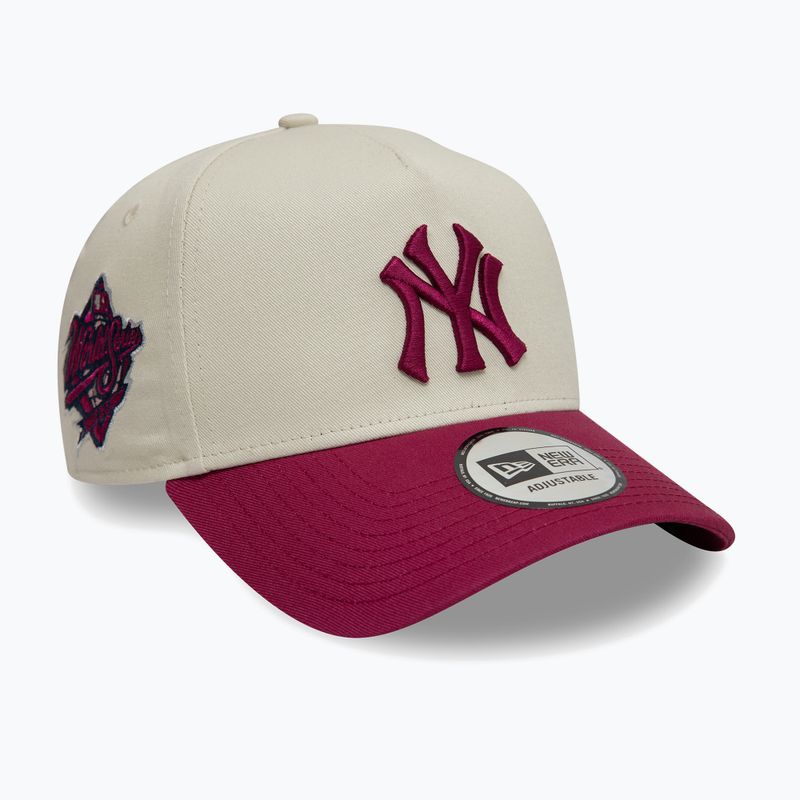 Kepuraitė su snapeliu New Era WS Patch Eframe New York Yankees light beige