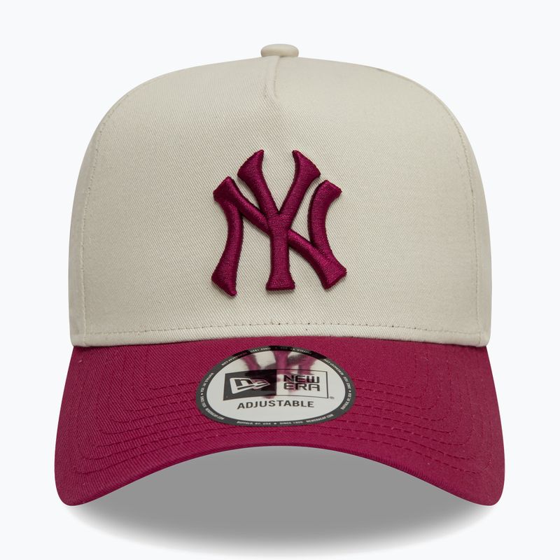 Kepuraitė su snapeliu New Era WS Patch Eframe New York Yankees light beige 2