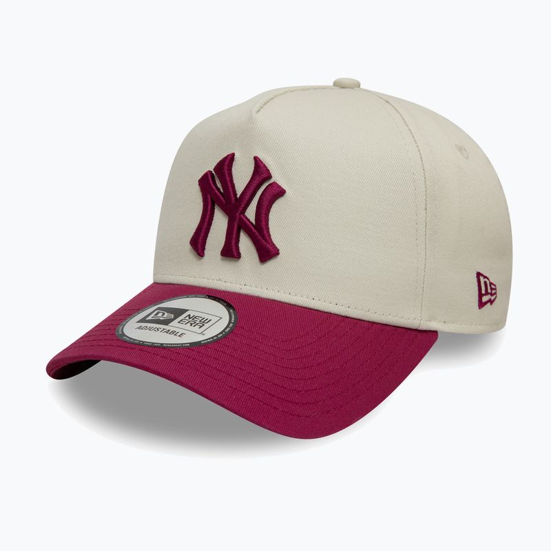 Kepuraitė su snapeliu New Era WS Patch Eframe New York Yankees light beige 3