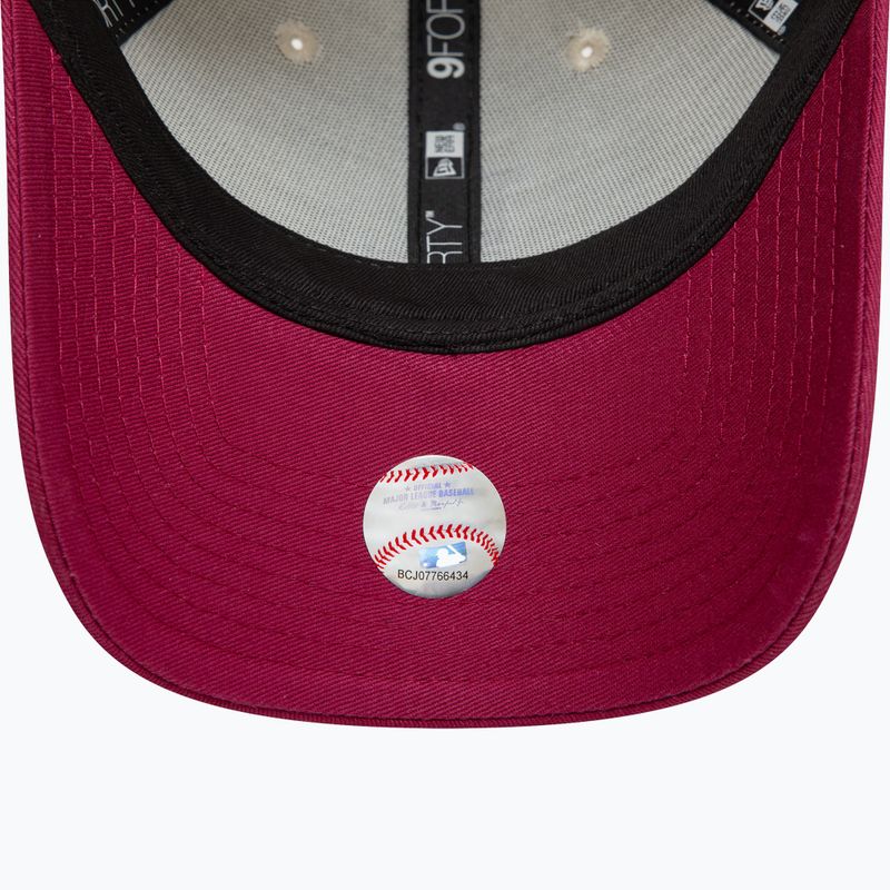 Kepuraitė su snapeliu New Era WS Patch 9Forty Los Angeles Dodgers light beige 6