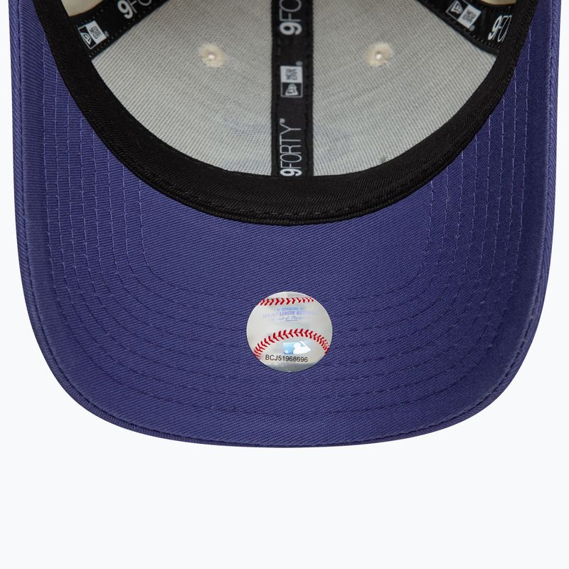 Kepuraitė su snapeliu New Era WS Patch 9Forty Chicago White Sox light beige 6