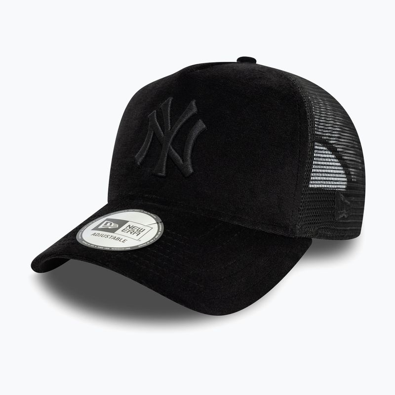 Kepuraitė su snapeliu New Era Diamante Velour Trucker New York Yankees black 2