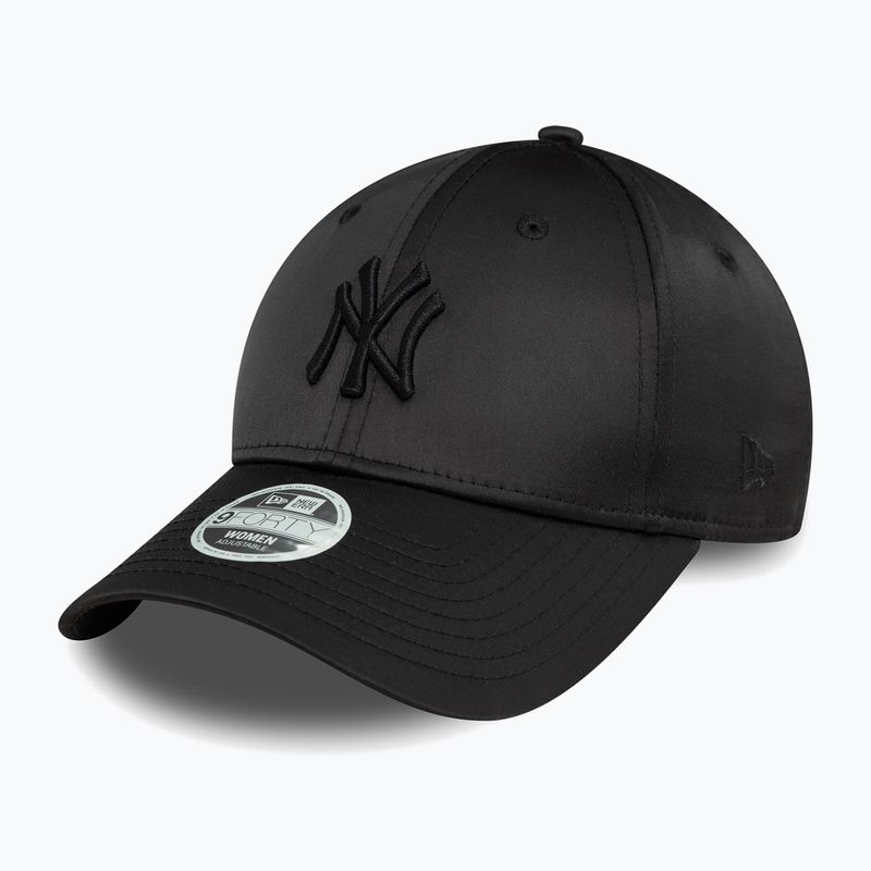 Moteriška kepuraitė su snapeliu New Era Satin 9Forty New York Yankees black 2