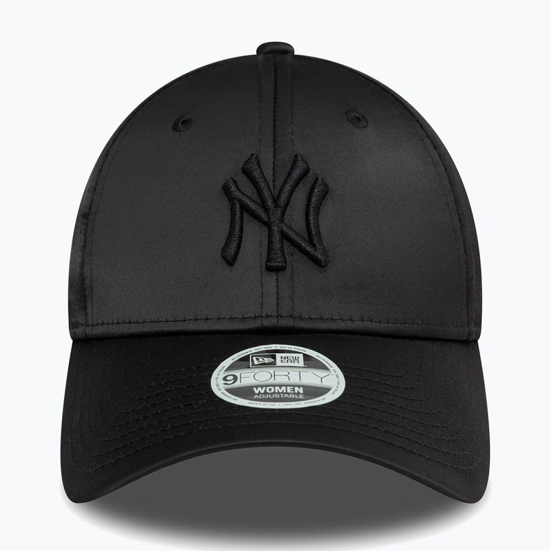 Moteriška kepuraitė su snapeliu New Era Satin 9Forty New York Yankees black 3