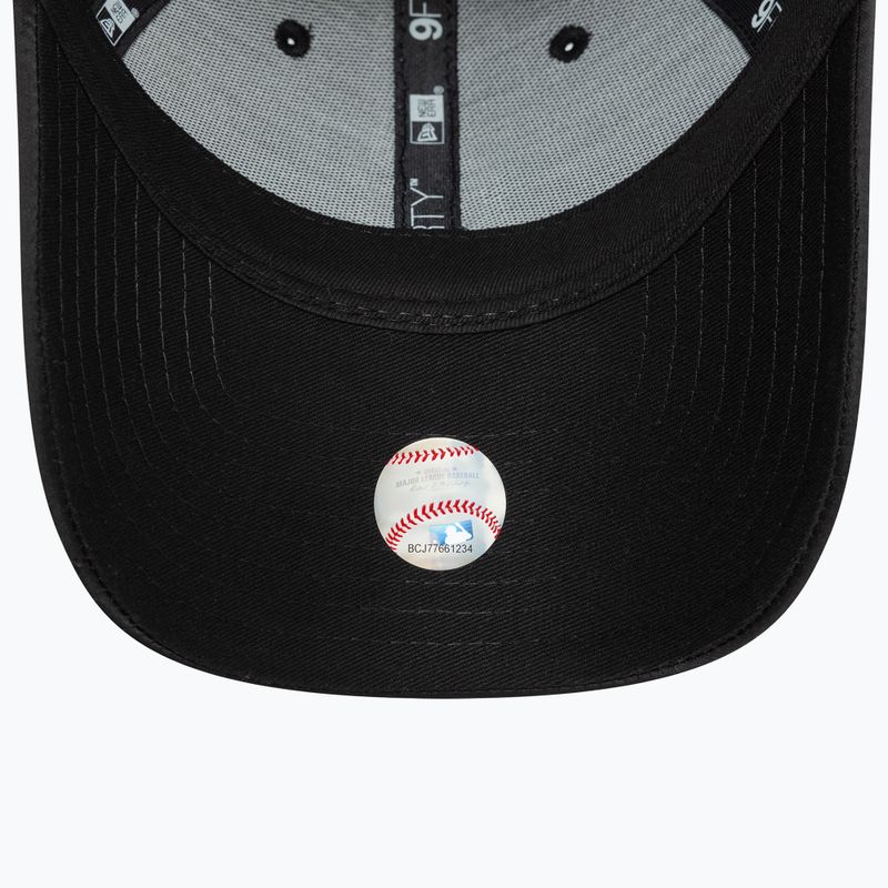 Moteriška kepuraitė su snapeliu New Era Satin 9Forty New York Yankees black 5