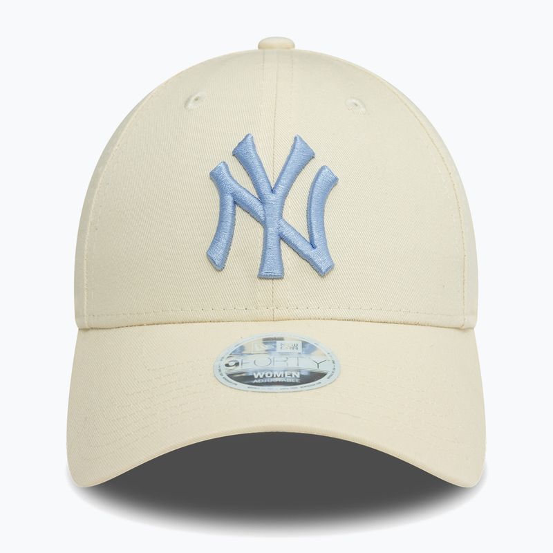 Kepuraitė su snapeliu New Era League Essential 9Forty New York Yankees light beige 2