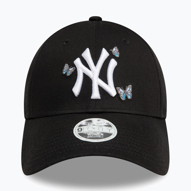 Moteriška kepuraitė su snapeliu New Era Icon 9Forty New York Yankees black 2